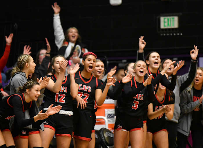 South Medford Clackamas 6A Oregon girls basketball final Taylor Balkom 43